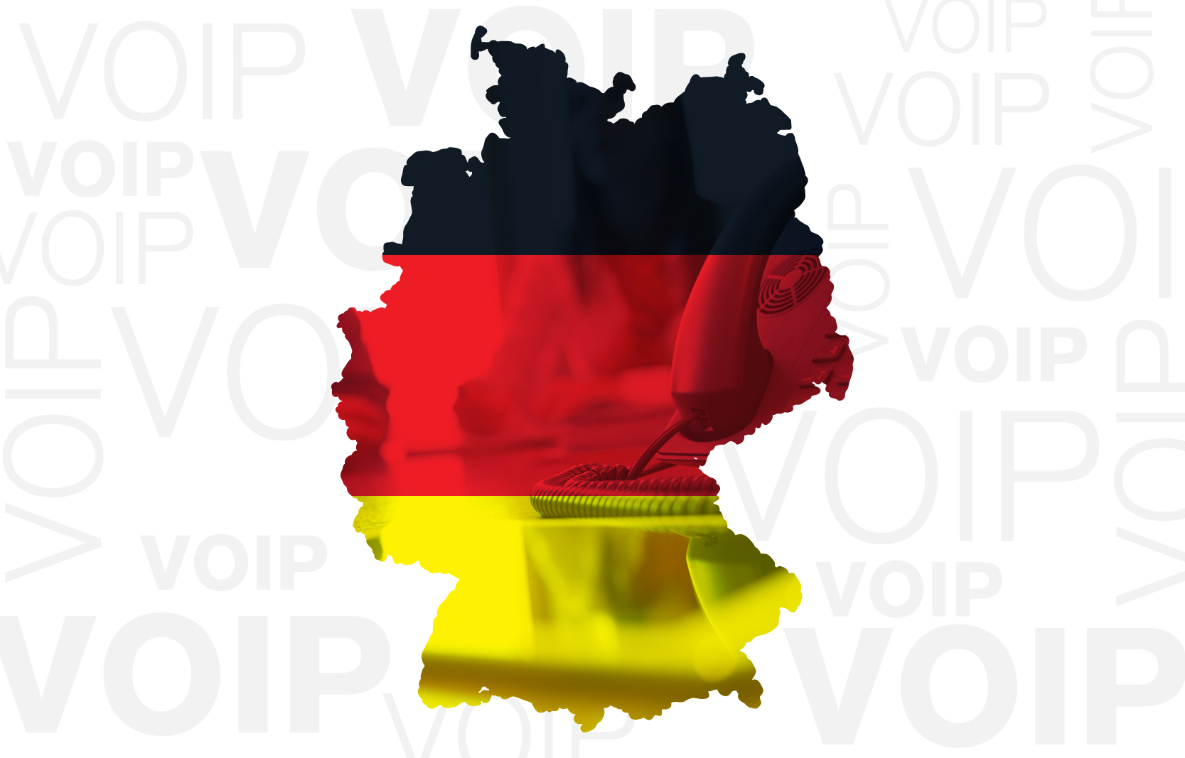 VoIP Deutschland Map © VoIP-One GmbH (2018)