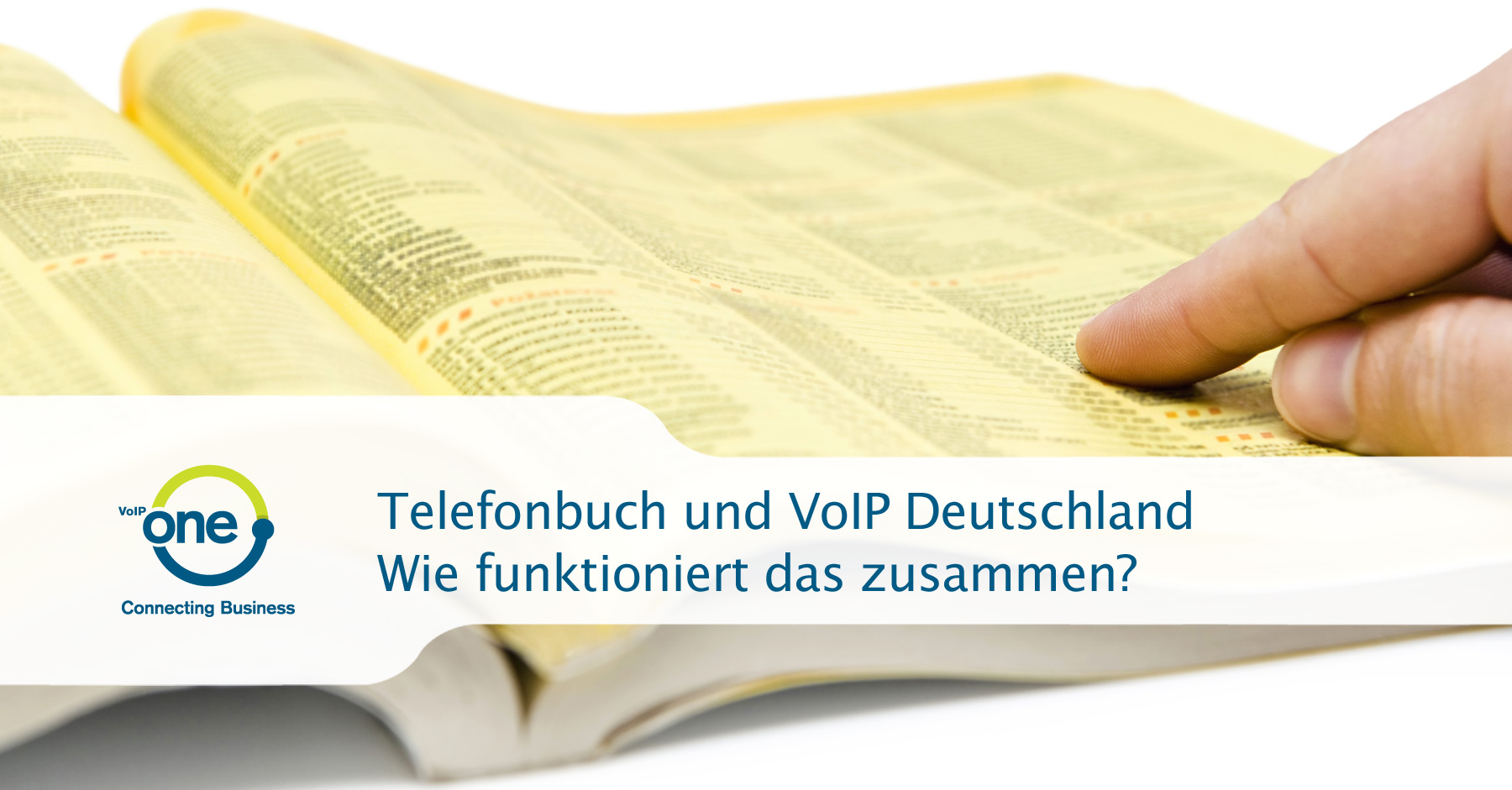 Telefonbuch und VoIP Deutschland - Wie funktioniert das zusammen?